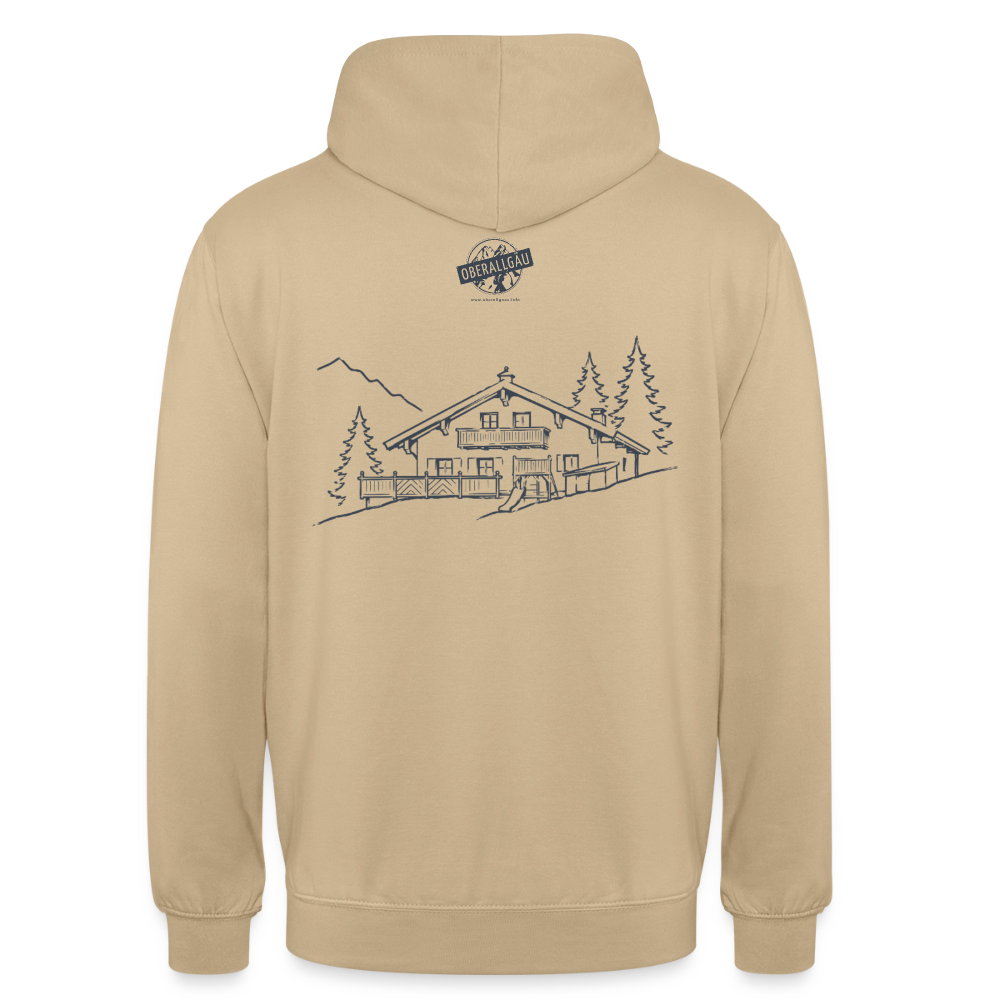 Unisex Hoodie | Untere Ochsenalpe - Beige