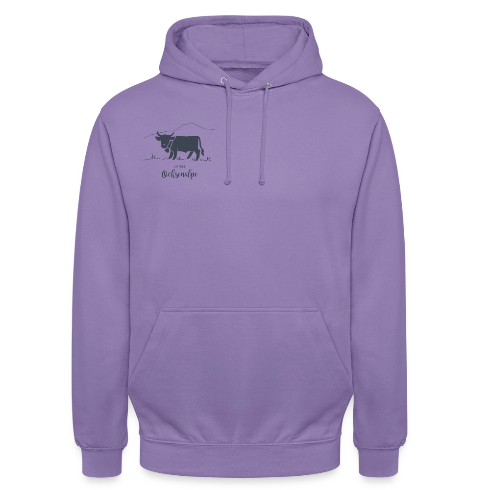 Unisex Hoodie | Untere Ochsenalpe - Lavendel