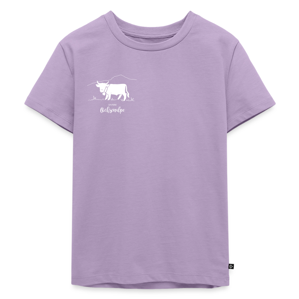 Kinder Premium T-Shirt | Untere Ochsenalpe - Lavendel