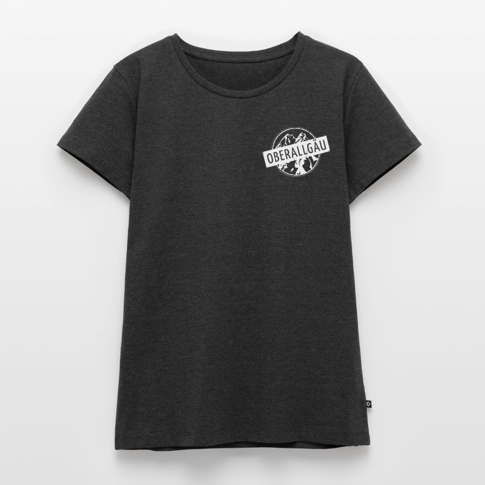 Frauen Premium T-Shirt | OBERALLGÄU - Anthrazit meliert