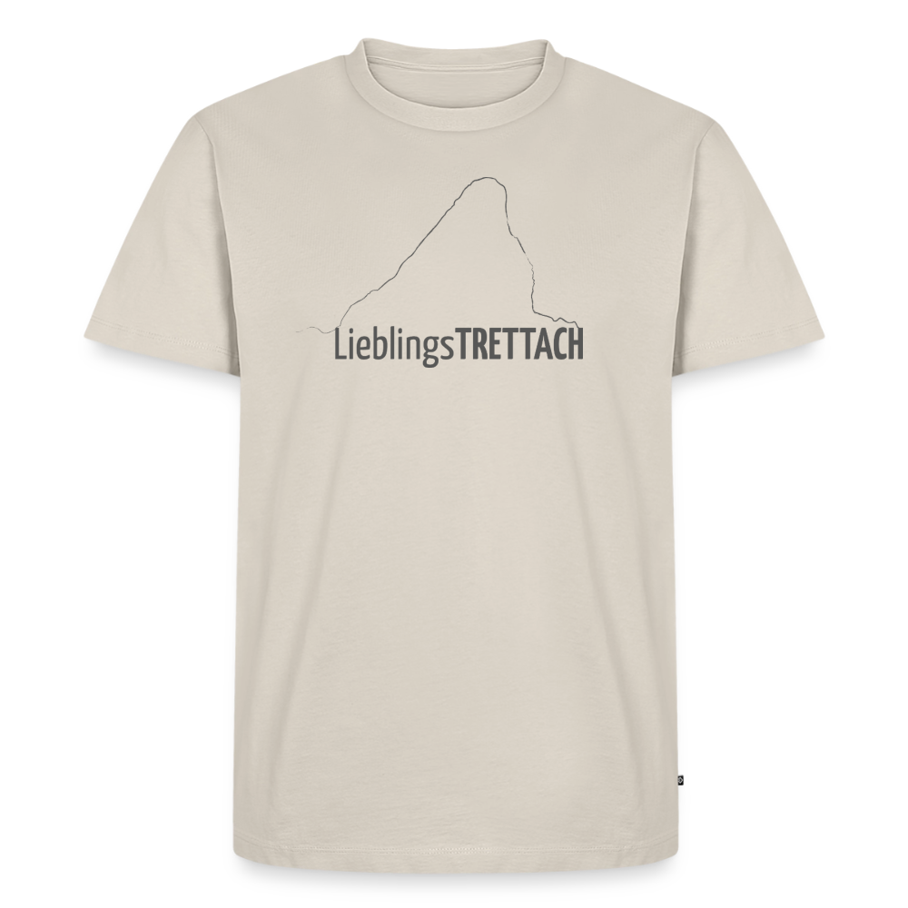 Männer Premium T-Shirt | LieblingsTRETTACH - Beige