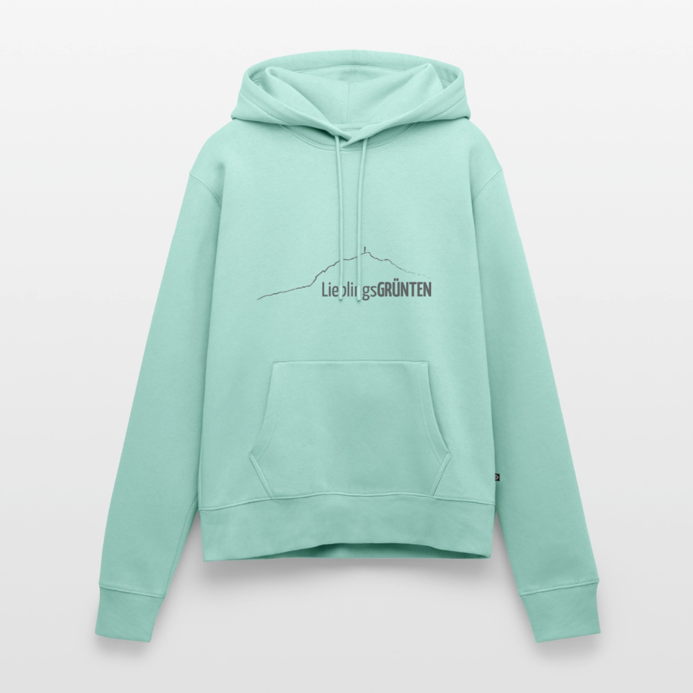 Frauen Premium Hoodie | LieblingsGRÜNTEN - Mint 