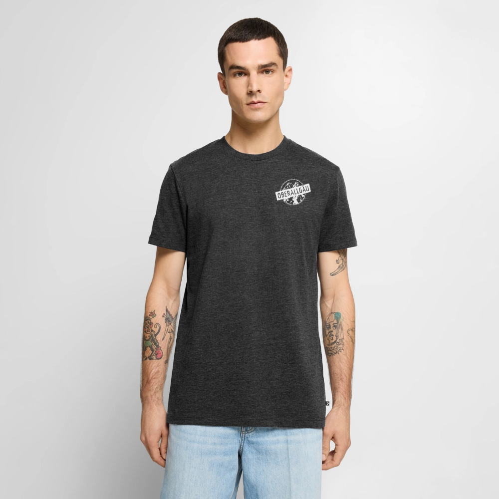 Männer Premium T-Shirt | OBERALLGÄU - Anthrazit meliert