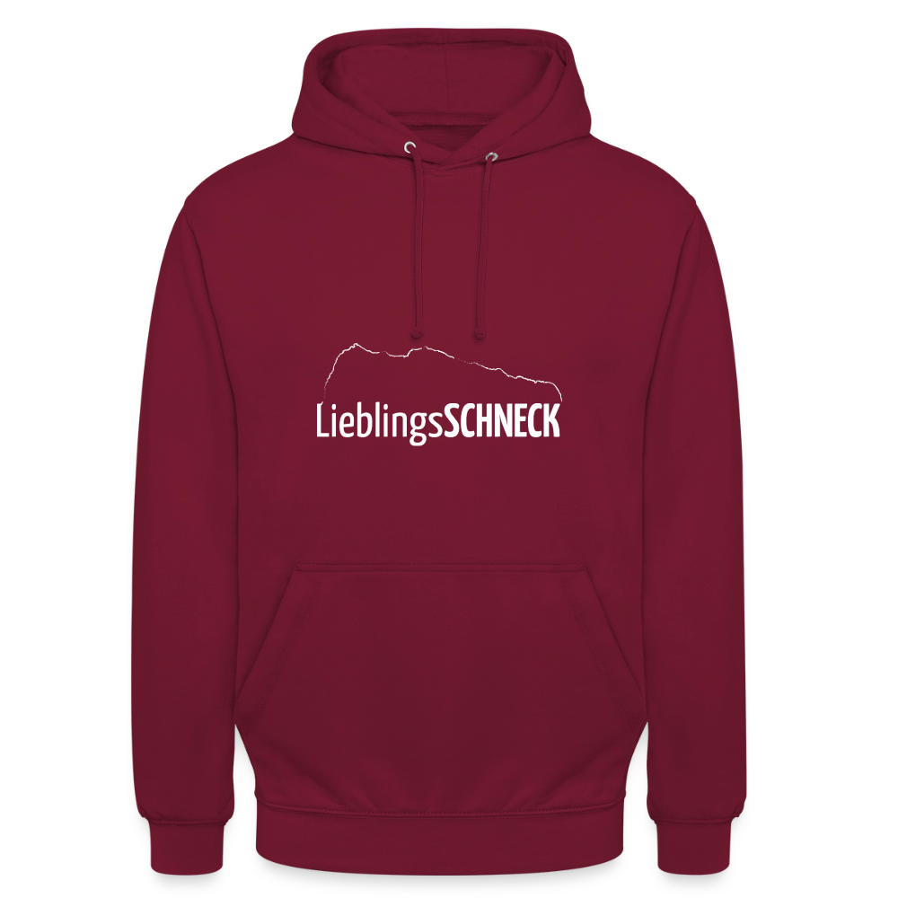 Unisex Hoodie | LieblingsSCHNECK - Bordeaux