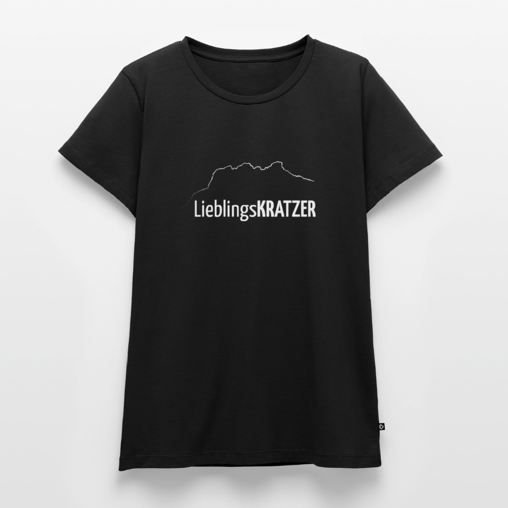 Frauen Premium T-Shirt | LieblingsKRATZER - Schwarz