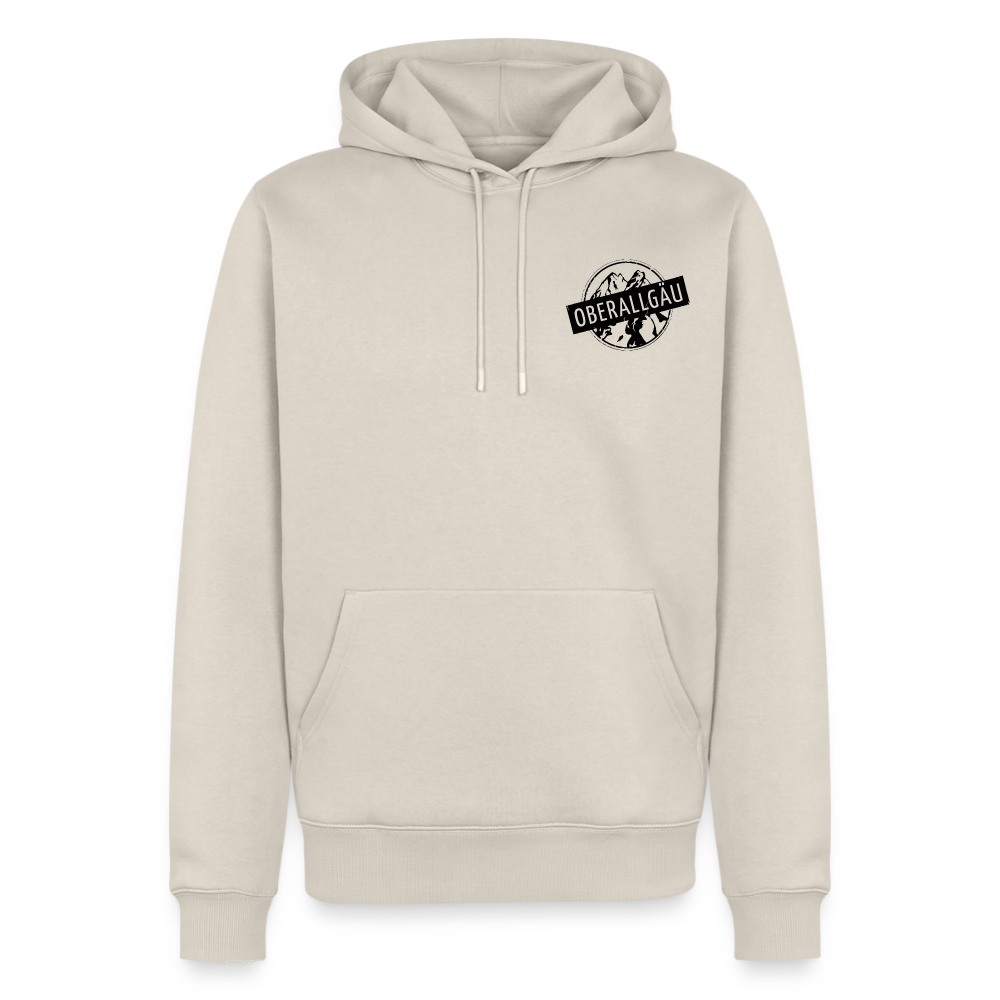 Männer Premium Hoodie | OBERALLGÄU - Beige