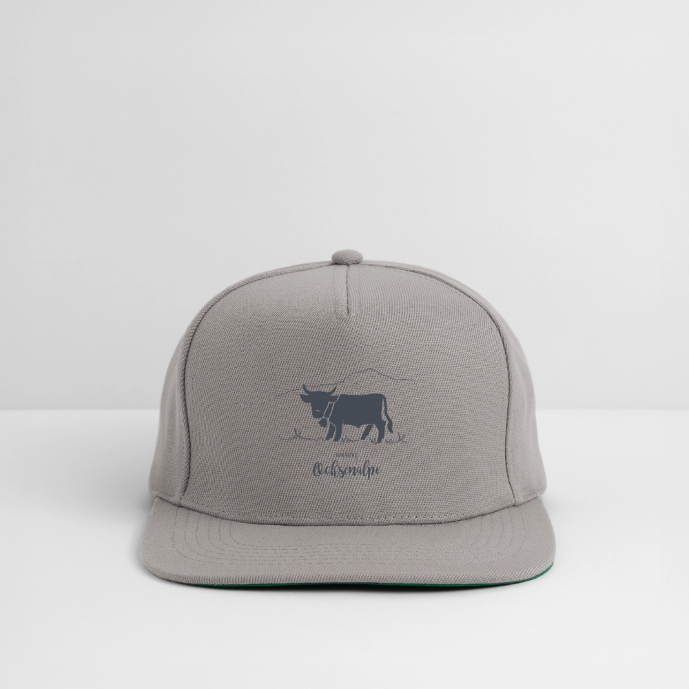 Snapback Cap | Untere Ochsenalpe - Graphit/Graphit