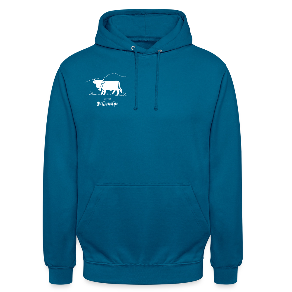 Unisex Hoodie | Untere Ochsenalpe - Tiefseeblau 