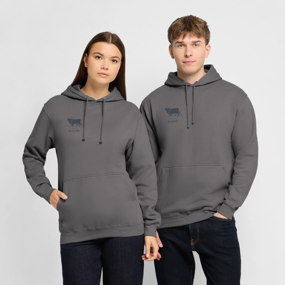 Unisex Hoodie | Untere Ochsenalpe - Mittelgrau