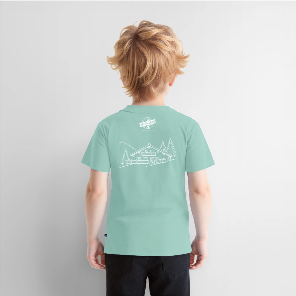 Kinder Premium T-Shirt | Untere Ochsenalpe - Mint 