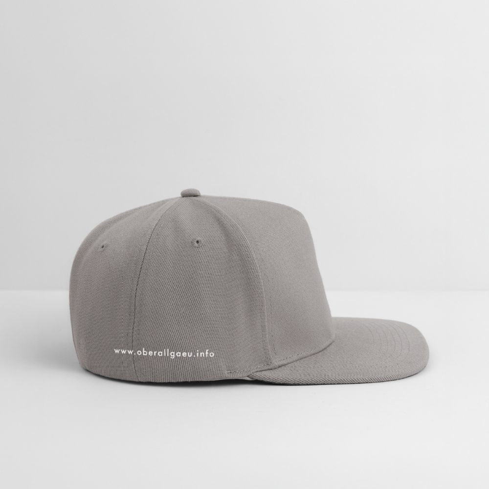 Snapback Cap | Untere Ochsenalpe - Graphit/Graphit
