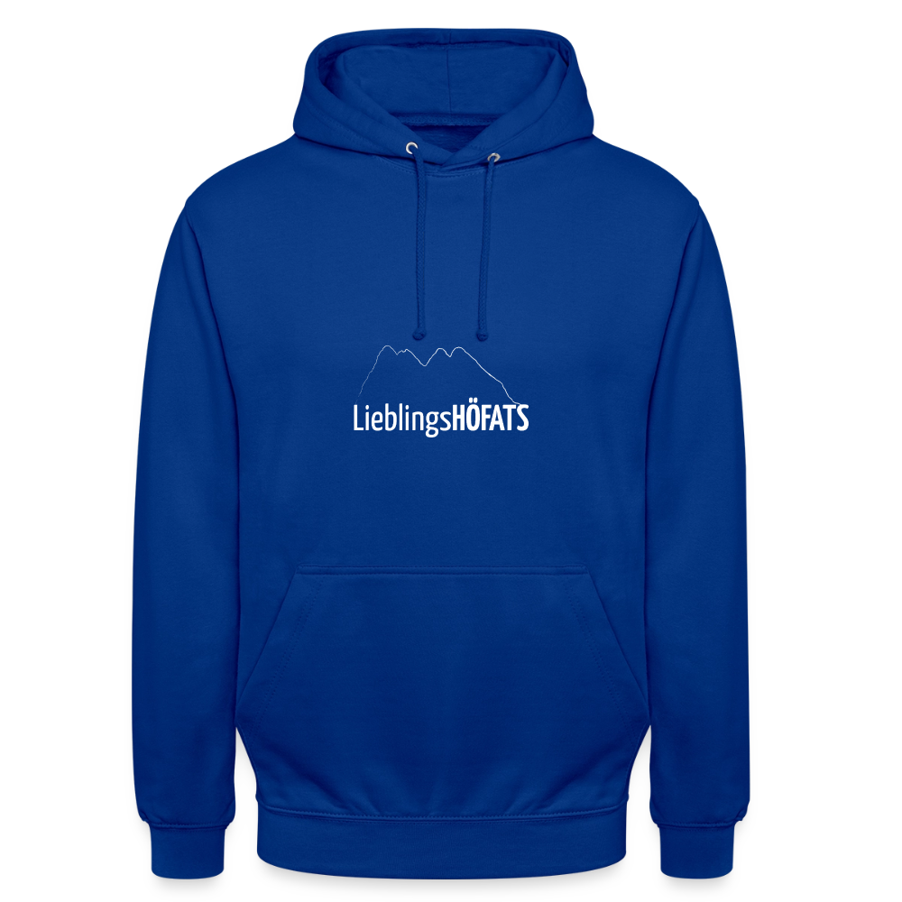 Unisex Hoodie | LieblingsHÖFATS - Royalblau