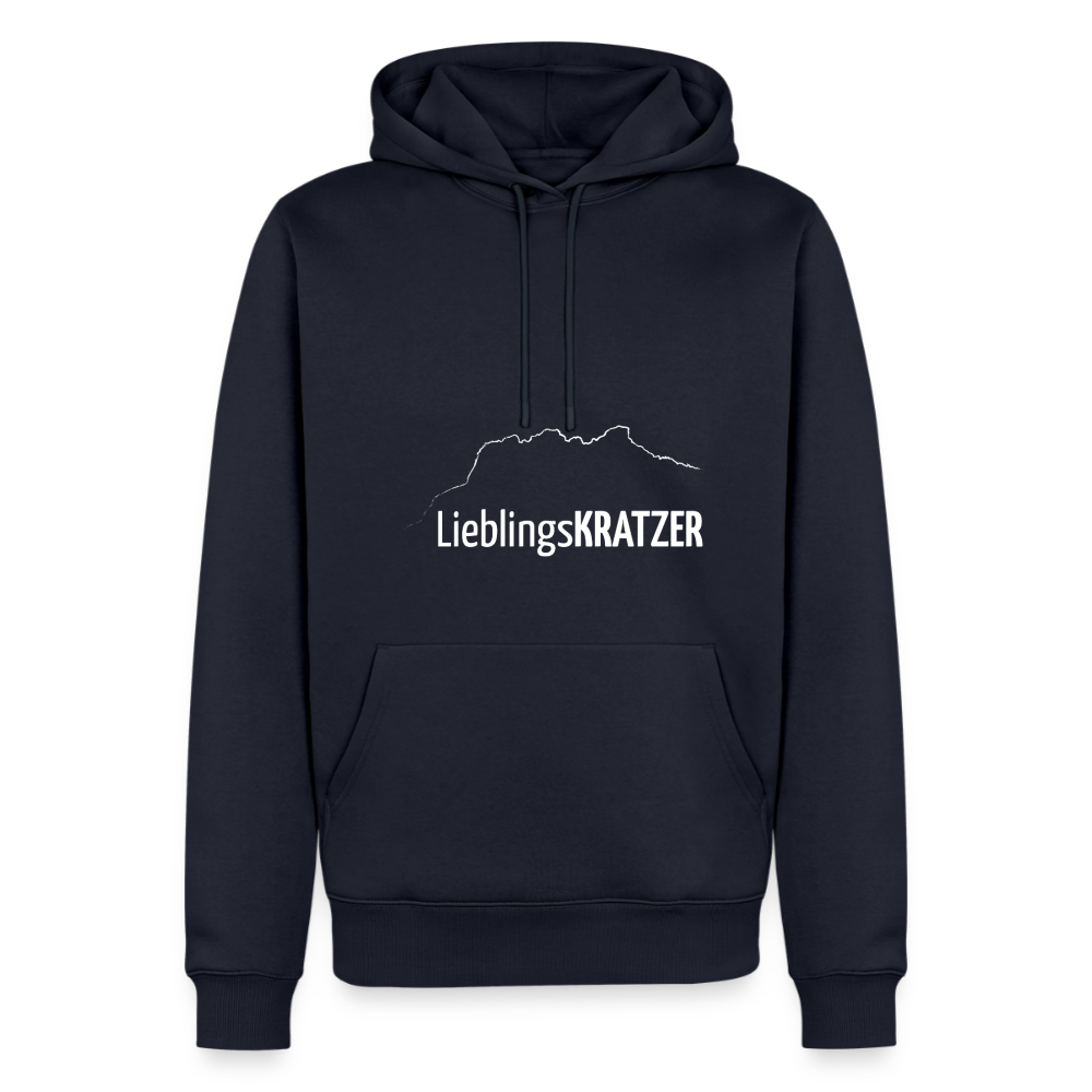 Männer Premium Hoodie | LieblingsKRATZER - Navy