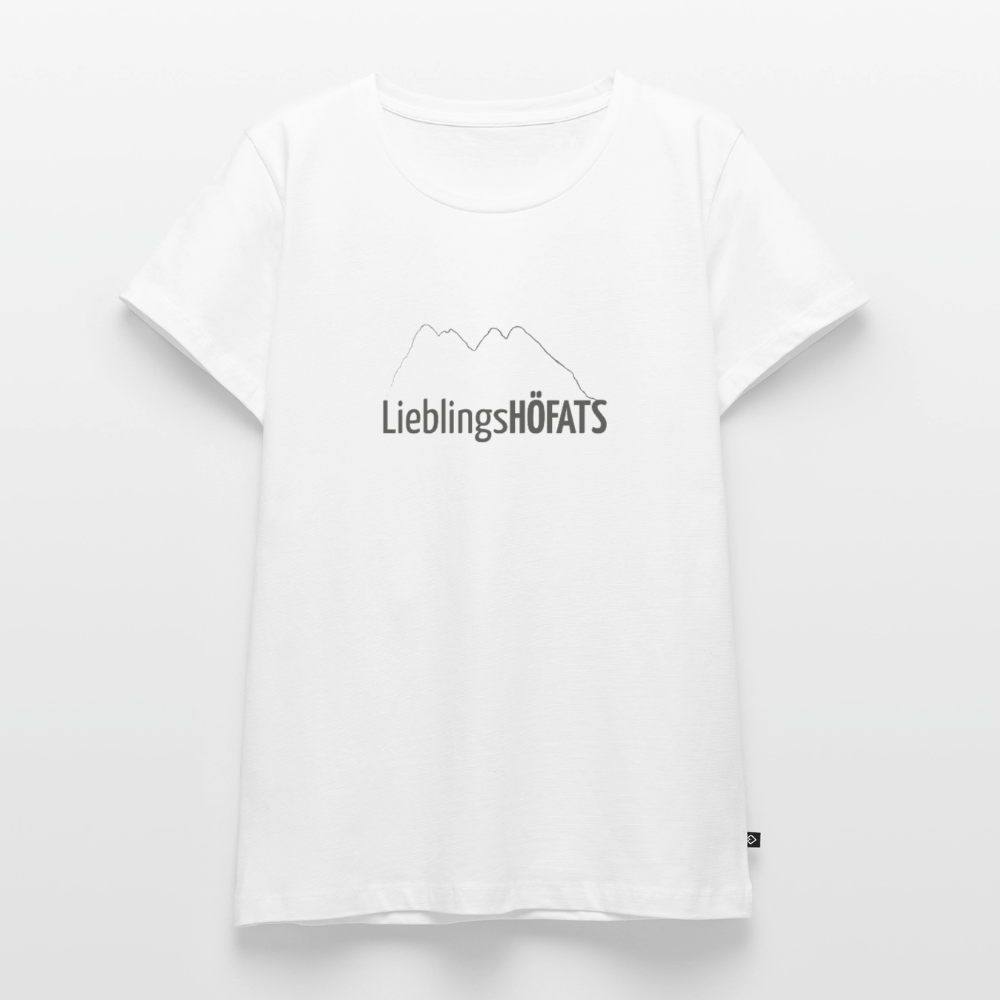 Frauen Premium T-Shirt | LieblingsHÖFATS - Weiß