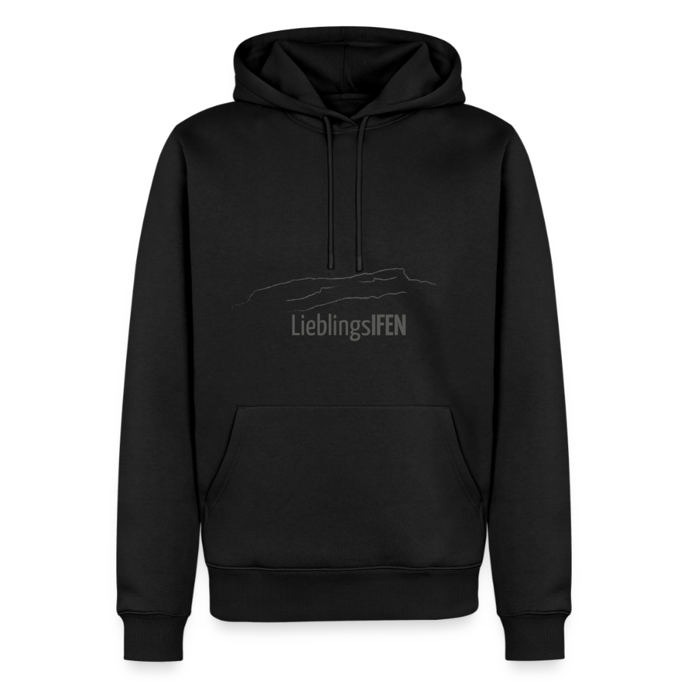 Männer Premium Hoodie | LieblingsIFEN - Schwarz