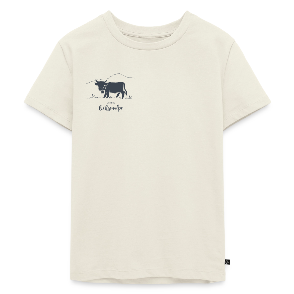Kinder Premium T-Shirt | Untere Ochsenalpe - Naturweiß