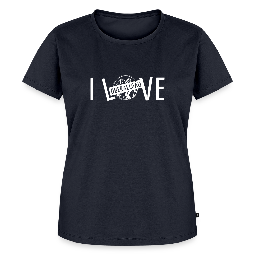 Frauen Premium T-Shirt | I LOVE - Navy
