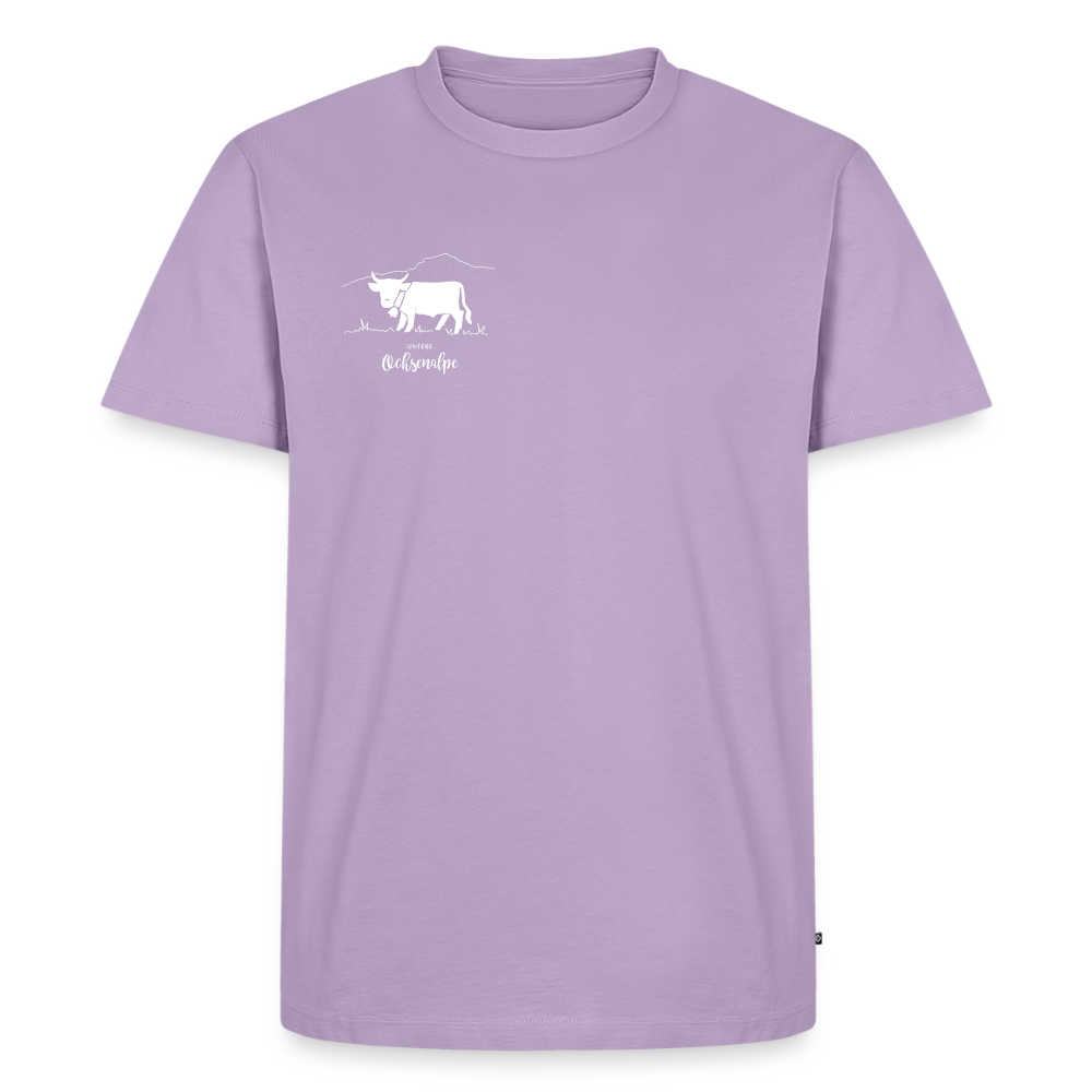 Männer Premium T-Shirt | Untere Ochsenalpe - Lavendel