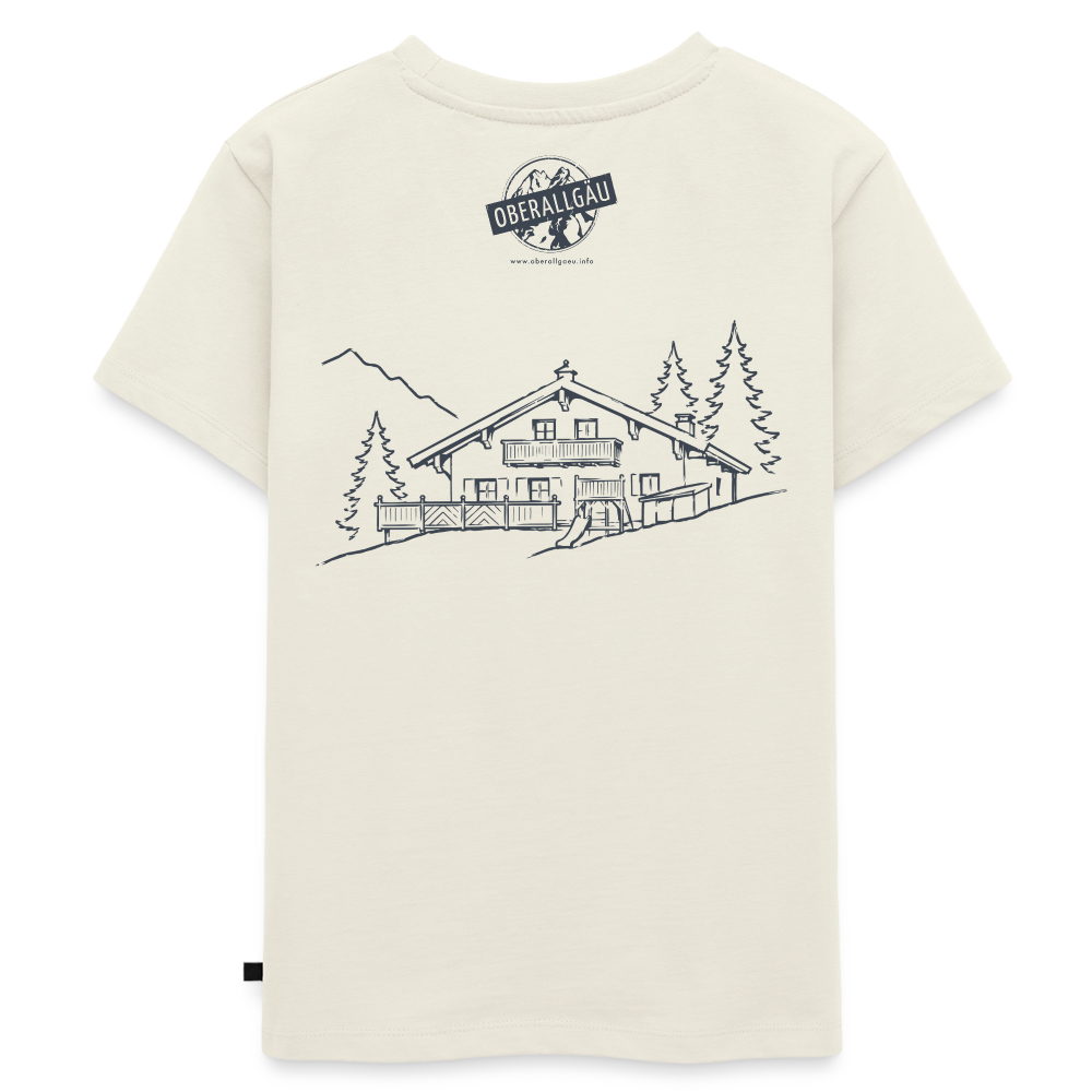 Kinder Premium T-Shirt | Untere Ochsenalpe - Naturweiß