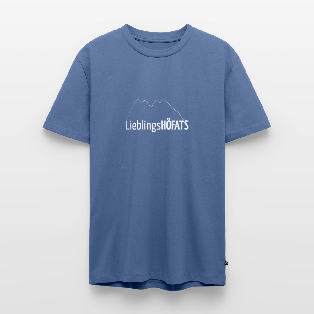 Männer Premium T-Shirt | LieblingsHÖFATS - Taubenblau