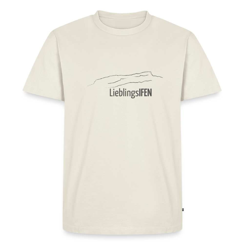 Männer Premium T-Shirt | LieblingsIFEN - Naturweiß