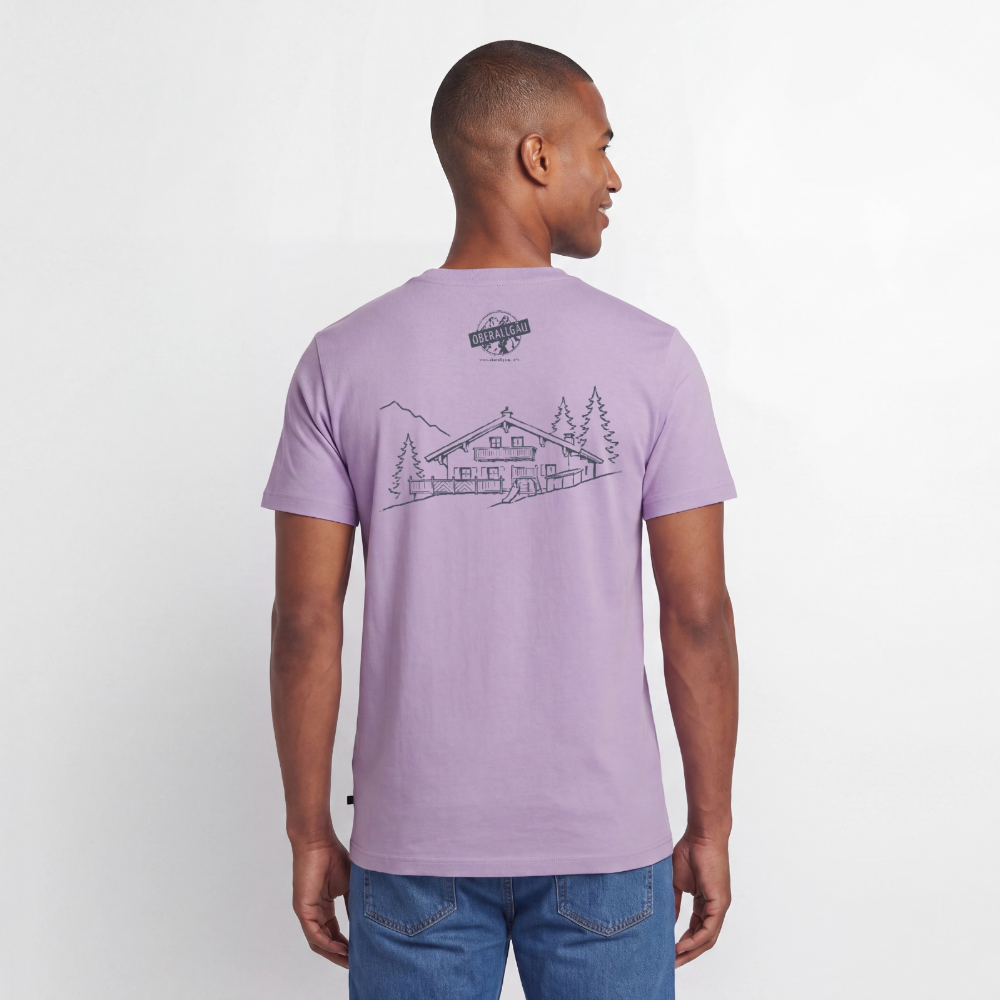Männer Premium T-Shirt | Untere Ochsenalpe - Lavendel