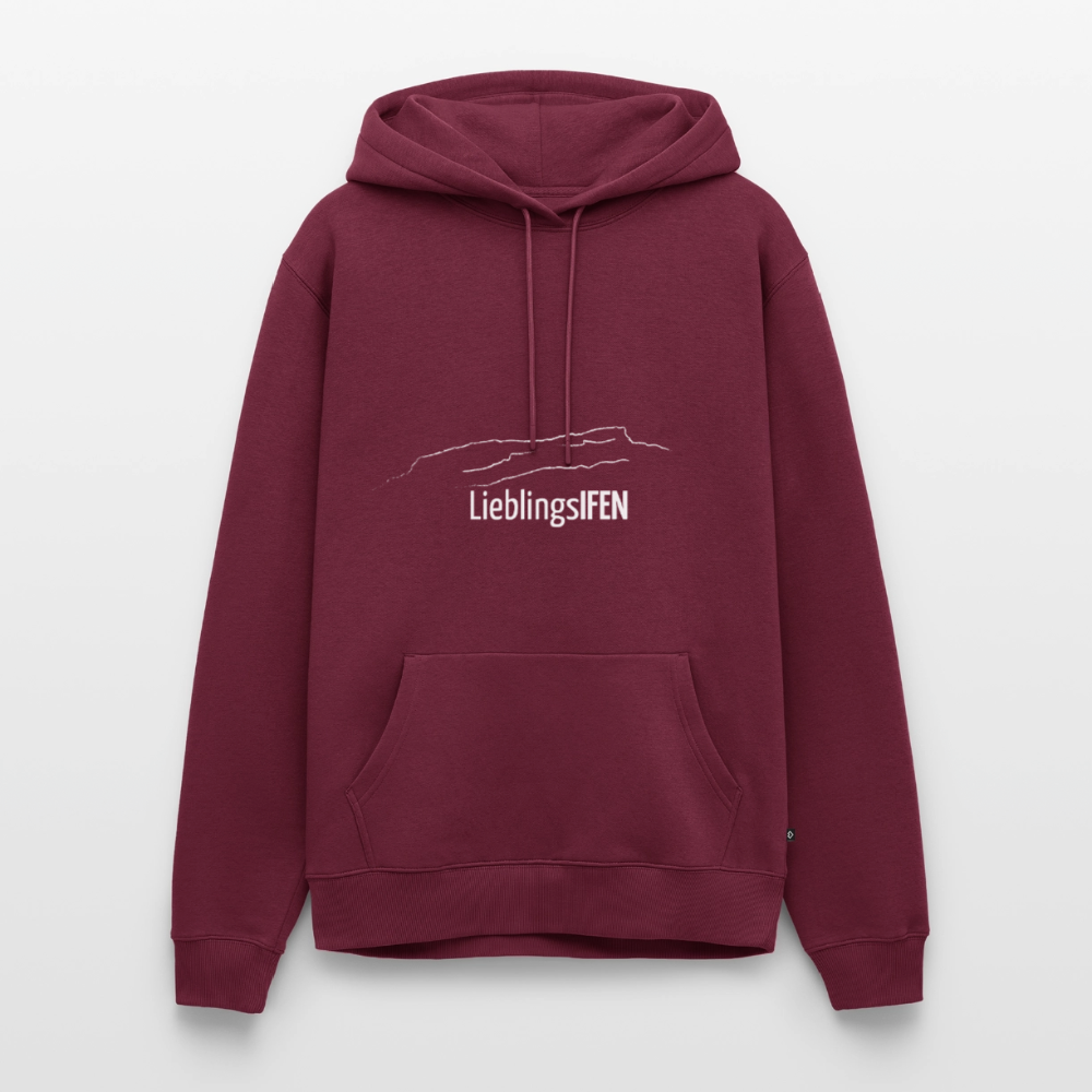 Männer Premium Hoodie | LieblingsIFEN - Burgunderrot