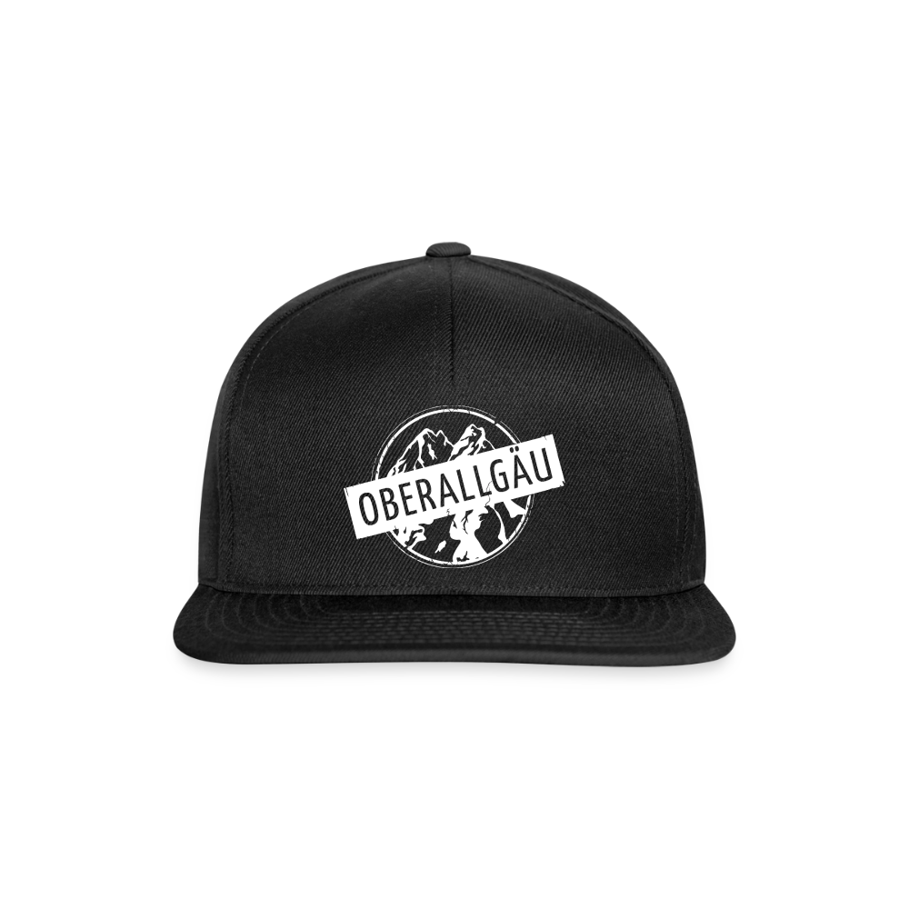 Snapback Cap | OBERALLGÄU - Schwarz/Schwarz