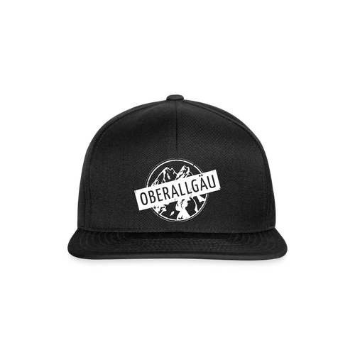 Snapback Cap | OBERALLGÄU - Schwarz/Schwarz