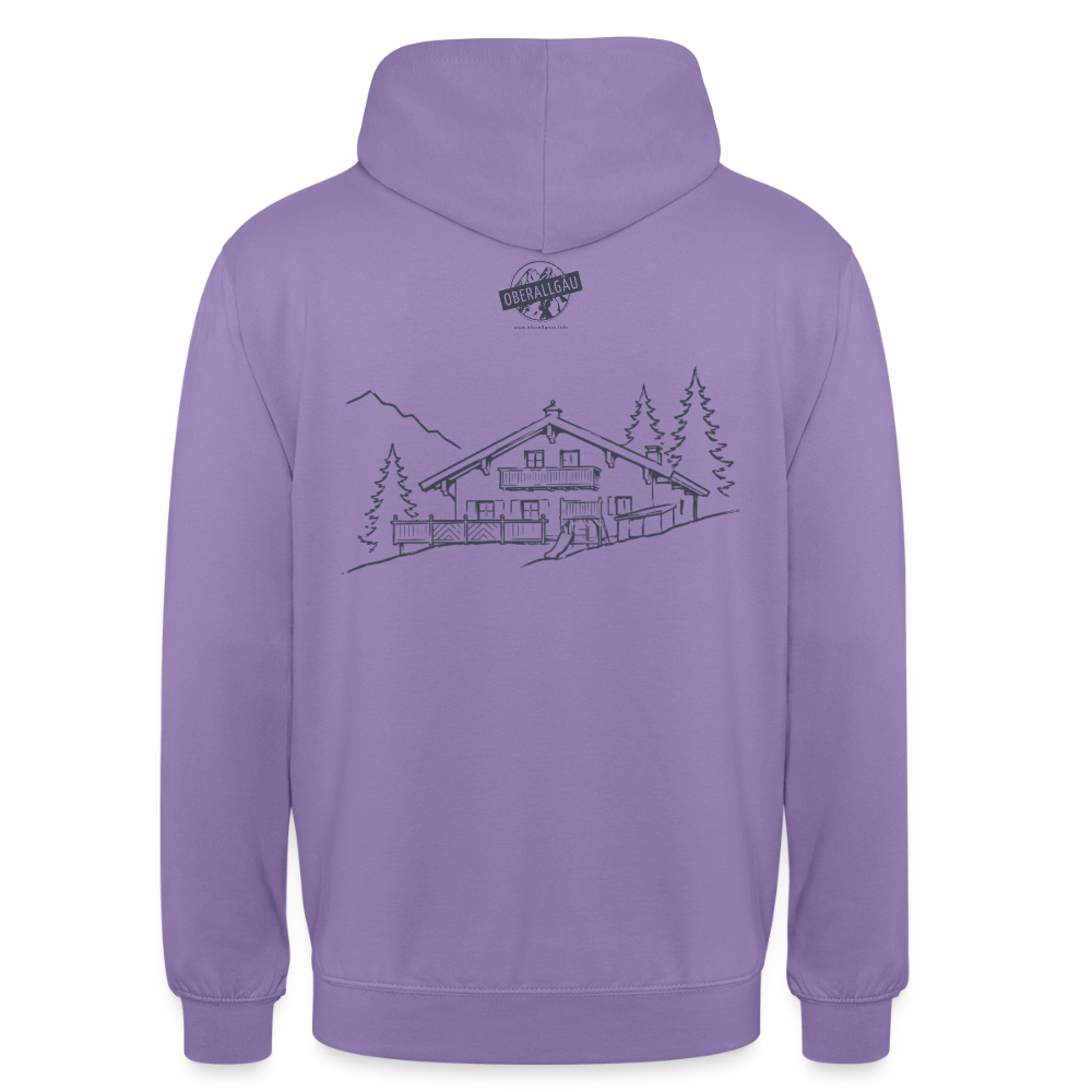 Unisex Hoodie | Untere Ochsenalpe - Lavendel