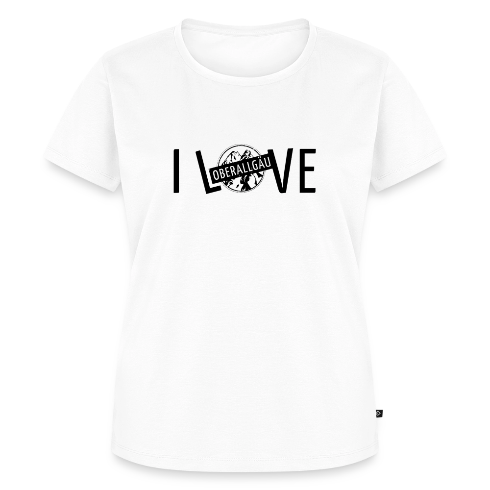 Frauen Premium T-Shirt | I LOVE - Weiß