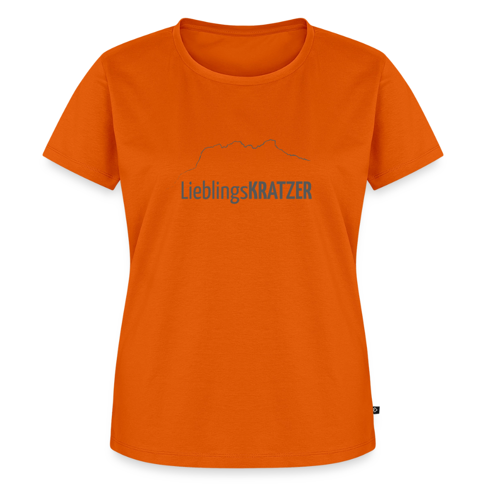 Frauen Premium T-Shirt | LieblingsKRATZER - Orange 