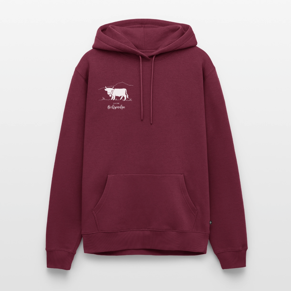 Männer Premium Hoodie | Untere Ochsenalpe - Burgunderrot