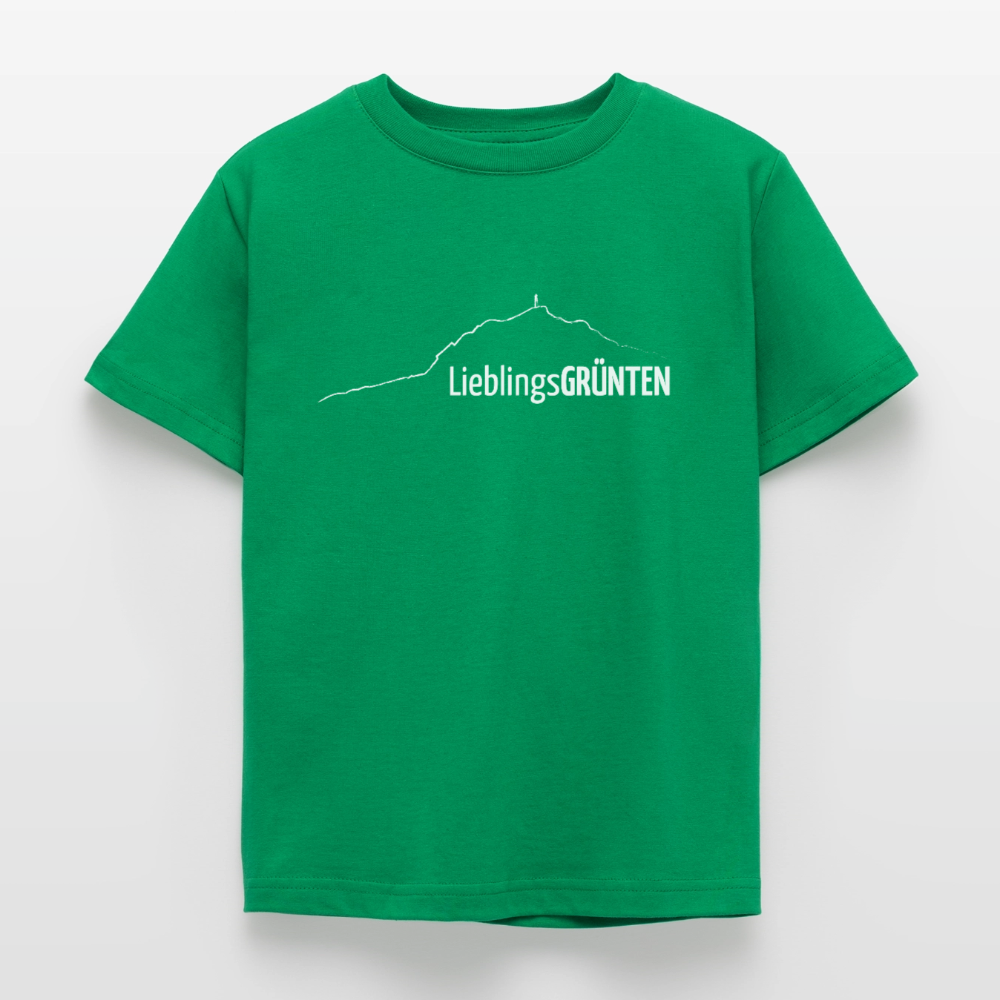 Kinder T-Shirt | LieblingsGRÜNTEN - Kelly Green