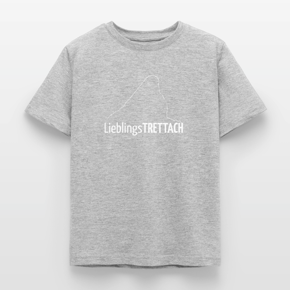 Kinder T-Shirt | LieblingsTRETTACH - Grau meliert