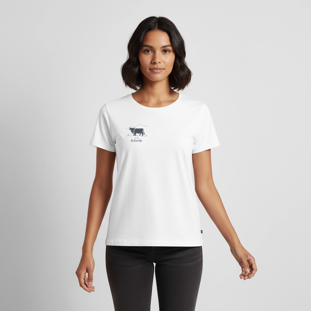 Frauen Premium T-Shirt | Untere Ochsenalpe - Weiß
