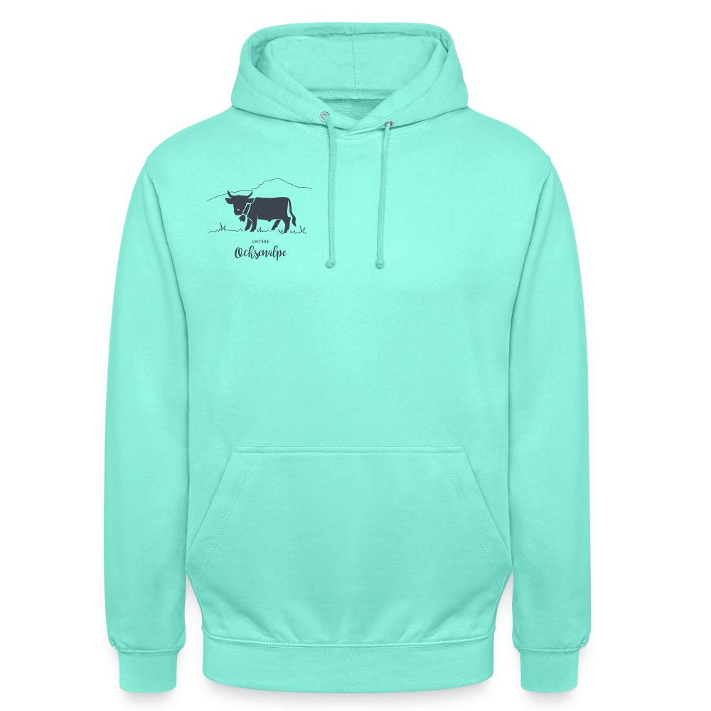 Unisex Hoodie | Untere Ochsenalpe - Mint