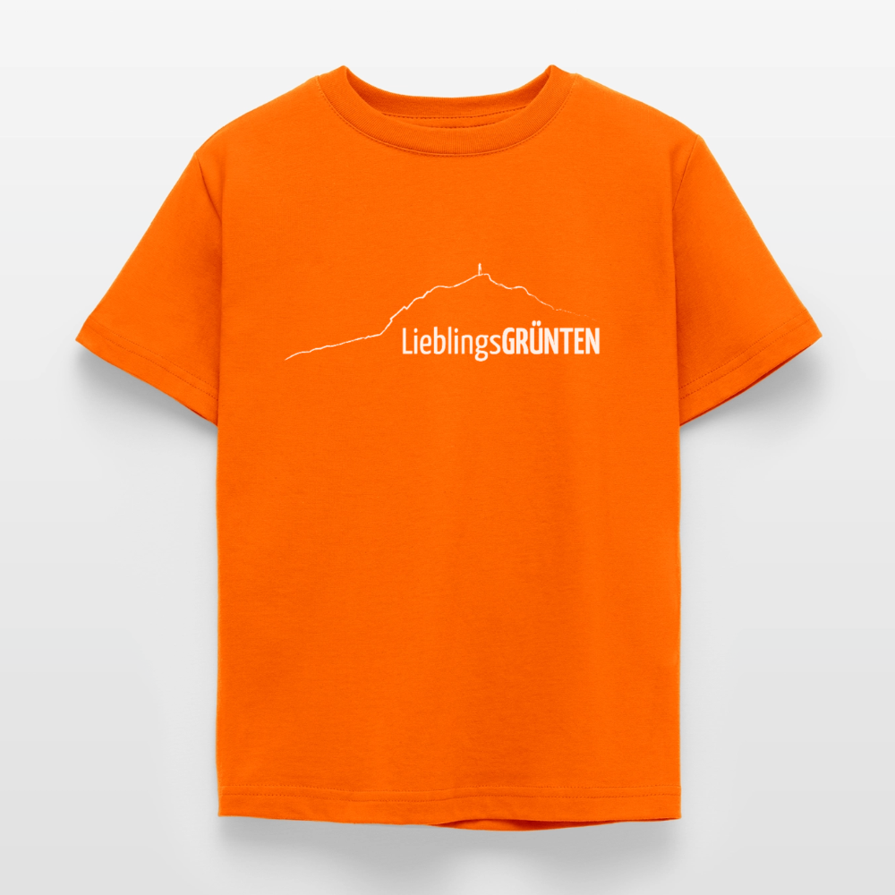 Kinder T-Shirt | LieblingsGRÜNTEN - Orange