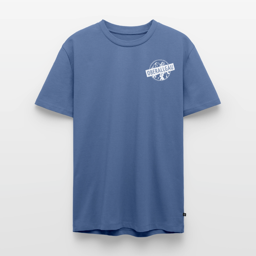 Männer Premium T-Shirt | OBERALLGÄU - Taubenblau