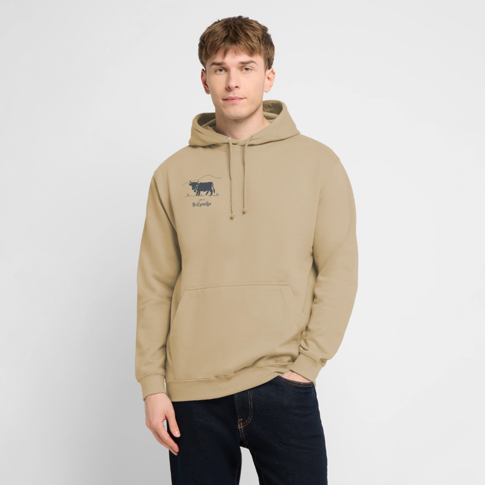Unisex Hoodie | Untere Ochsenalpe - Beige