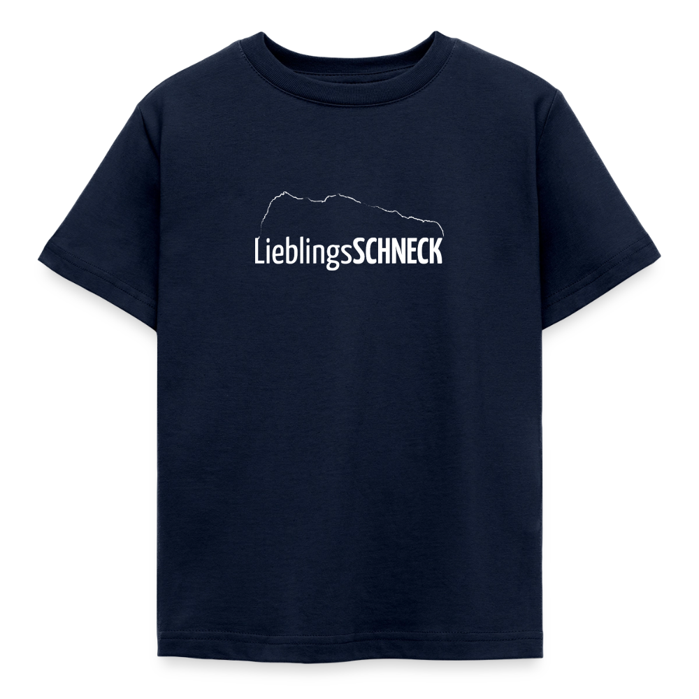 Kinder T-Shirt | LieblingsSCHNECK - Navy