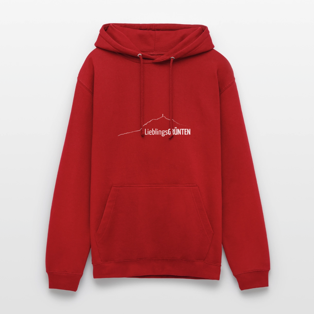 Unisex Hoodie | LieblingsGRÜNTEN - Rot