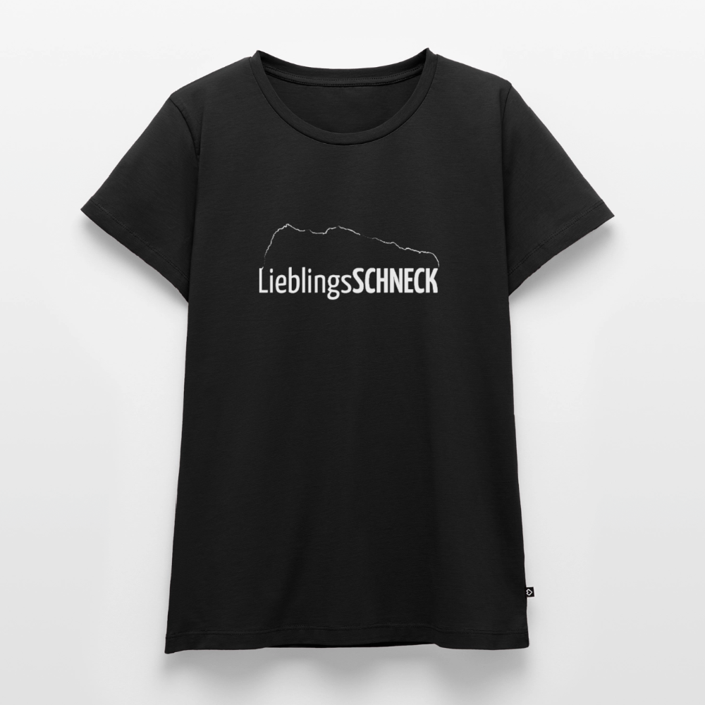 Frauen Premium T-Shirt | LieblingsSCHNECK - Schwarz