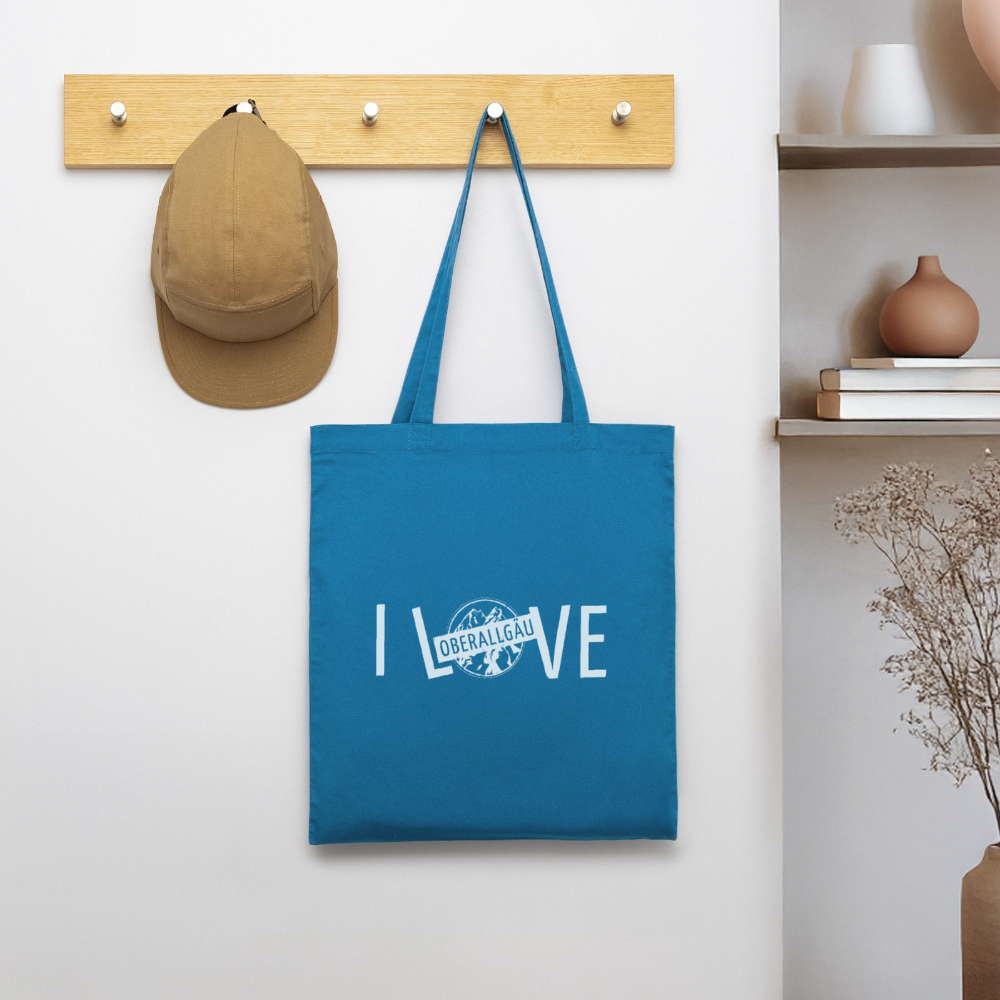 Stanley/Stella Bio-Stoffbeutel | I LOVE - Königsblau