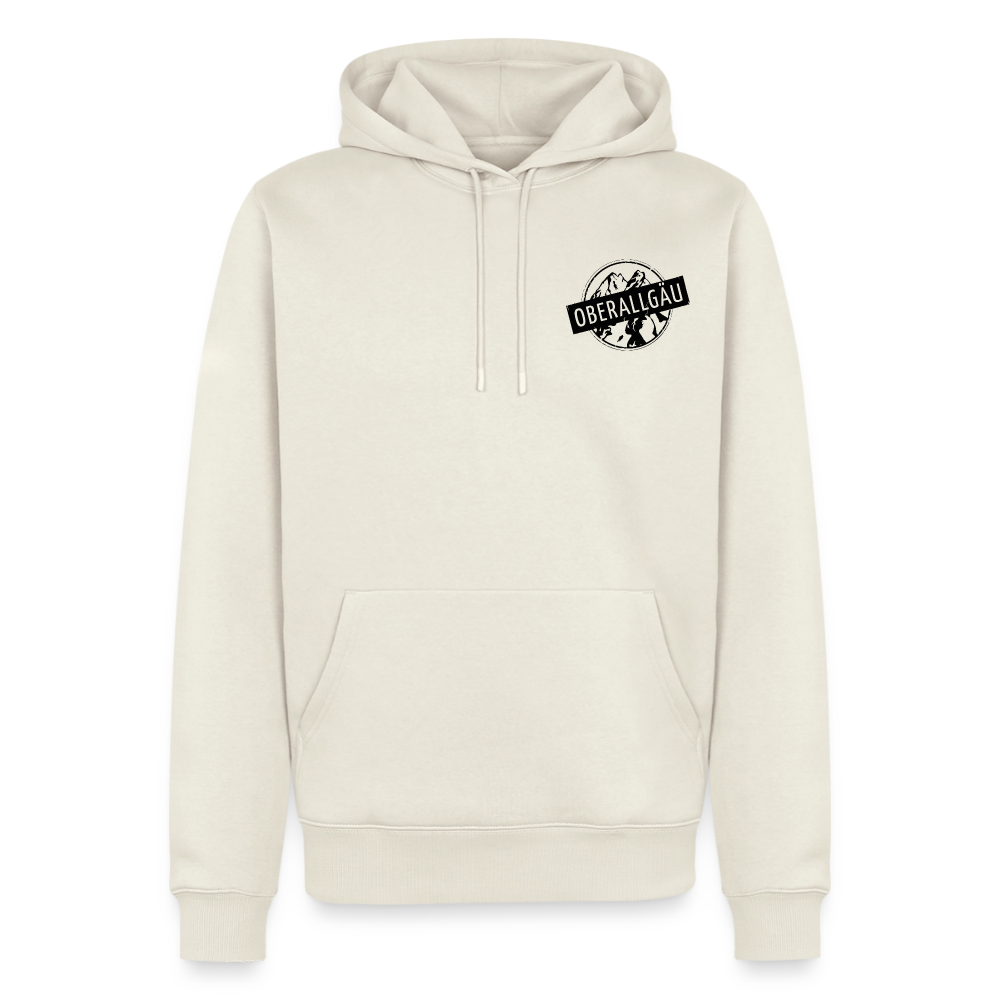 Männer Premium Hoodie | OBERALLGÄU - Naturweiß