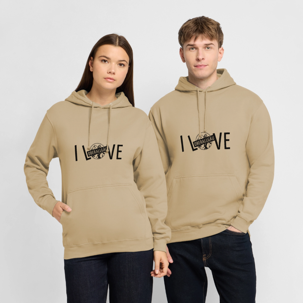 Unisex Hoodie | I LOVE - Beige