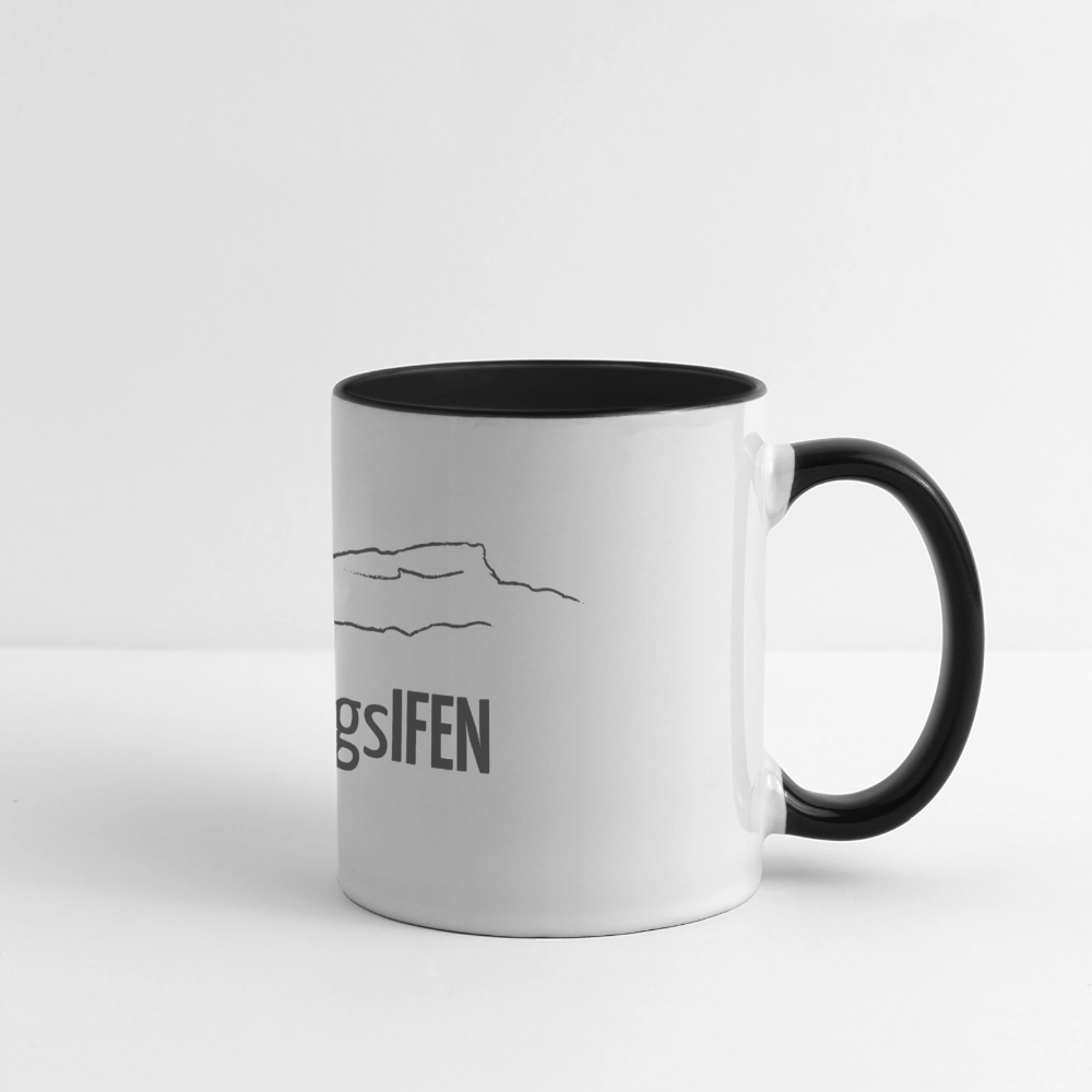 Panoramatasse | LieblingsIFEN - Weiß/Schwarz
