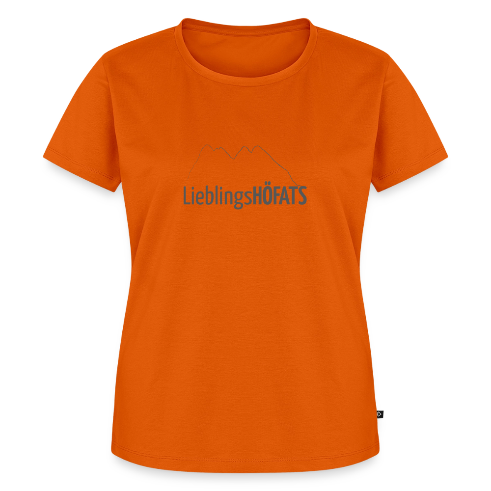 Frauen Premium T-Shirt | LieblingsHÖFATS - Orange 