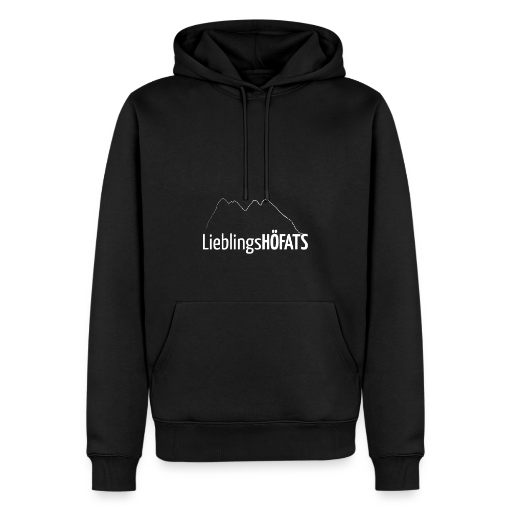 Männer Premium Hoodie | LieblingsHÖFATS - Schwarz