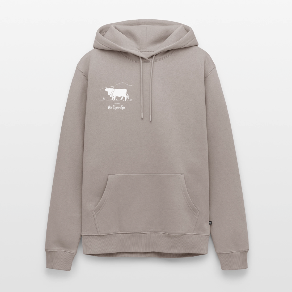 Männer Premium Hoodie | Untere Ochsenalpe - Taupe